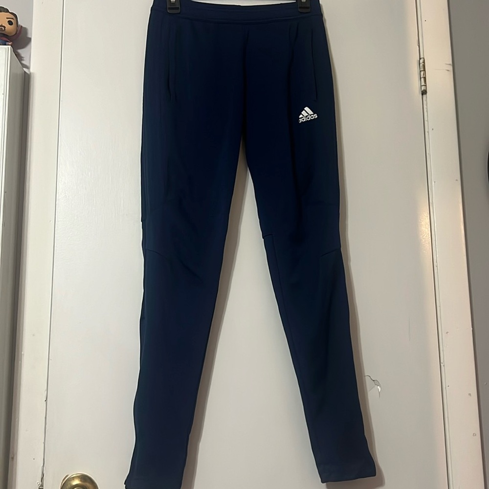 Navy blue soccer training joggers